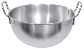 Edelstahl Schneeschlagkessel 20-40 cm mit zwei Griffen - CPGASTRO
