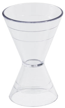 Bar-Doppelmaß 2/4 cl aus Polycarbonat Contacto - CPGASTRO