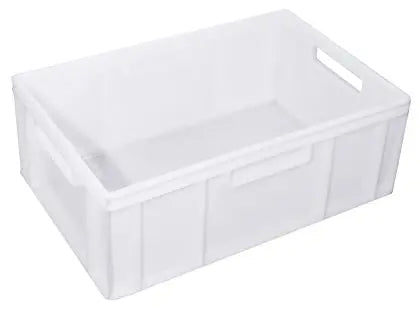 Stapelkasten weiß Lebensmittelecht Höhe 21,5 bis 42cm 60 x 40 cm flach - CPGASTRO