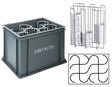 Kaffeetassenspender, klein für Tassen bis D 80 mm Contacto - CPGASTRO