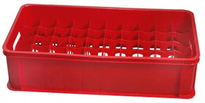 Gläserkasten 50 Fächer rot - CPGASTRO