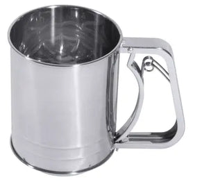 Edelstahl Einhand-Drücksieb 10 cm - CPGASTRO