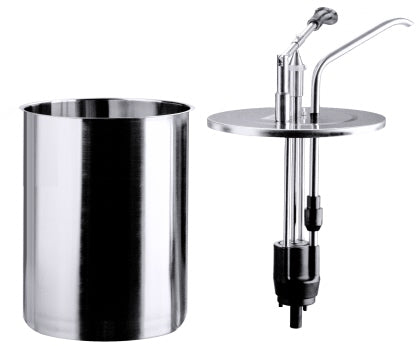 Dispenser, rund 4 l mit Behälter Contacto - CPGASTRO