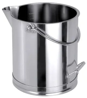 Edelstahl Messeimer zylindrisch 10 bis 20 Liter - CPGASTRO