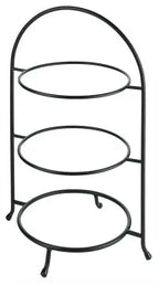 Telleretagere schwarz für Teller 22,5-27 cm / 10'' - CPGASTRO