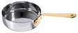Mini Bratpfanne 12 cm Edelstahl mit Messinggriff Contacto - CPGASTRO
