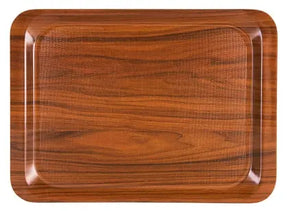 Serviertablett 44 x 32 cm Dekor: Nussbaum - CPGASTRO