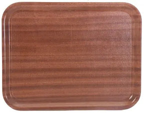 Kantinen-Tablett 46 x 35 cm Farbe: Mahagoni rutschfest - CPGASTRO