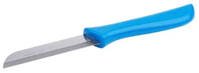 Edelstahl Küchenmesser mit blauem Griff glatte Klinge - CPGASTRO