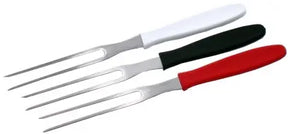 Edelstahl Aufschnittgabel-Set 3 Stück rot schwarz weiß - CPGASTRO