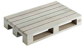 Holzpalette 20 x 13 cm grau - CPGASTRO