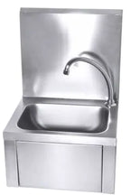 Edelstahl Handwaschbecken kniebetrieben - CPGASTRO