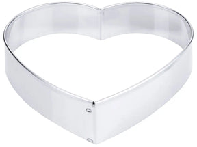 Ausstechform Edelstahl Ausstecher Herzschlag 5,5-7,5 cm - CPGASTRO