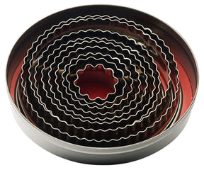 Ausstechformen oval gewellt - CPGASTRO