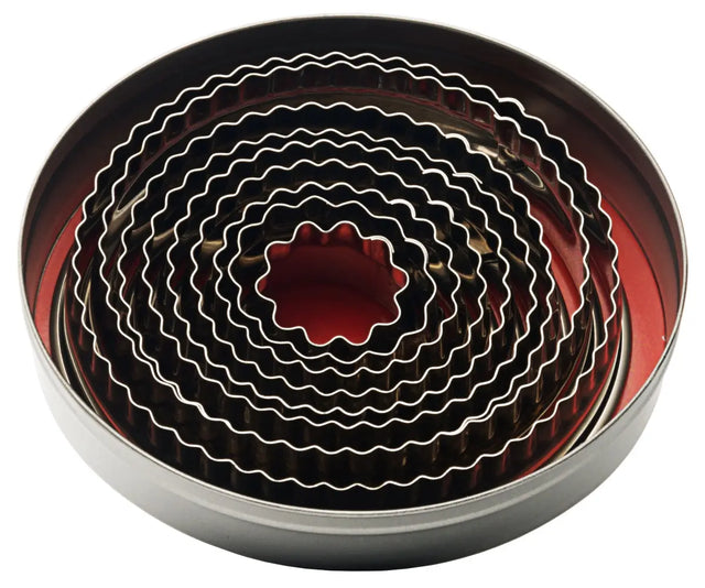Contacto Ausstechformen oval gewellt