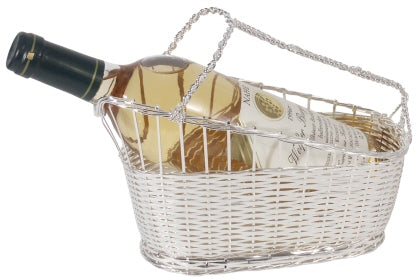 Weinkorb 18cm hoch, versilbert Contacto - CPGASTRO