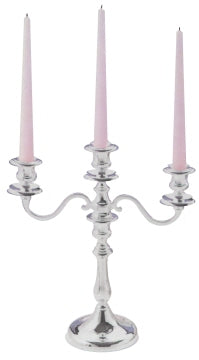 Kandelaber 3-armig, versilbert Contacto - CPGASTRO