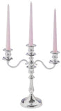 Kandelaber 3-armig, versilbert Contacto - CPGASTRO