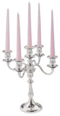 Kandelaber 5-armig, versilbert Contacto - CPGASTRO