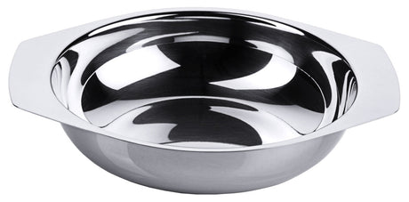 Contacto Edelstahl Beilageschüssel flach 0,25 l 
