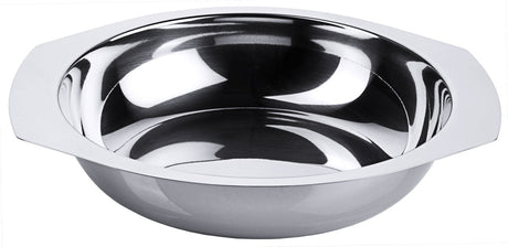 Contacto Edelstahl Beilageschüssel flach 0,6 l 