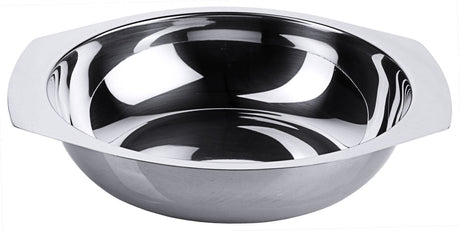 Contacto Edelstahl Beilageschüssel flach 0,8 l 