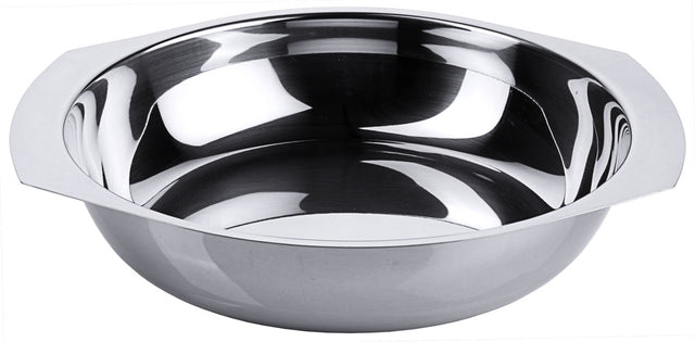 Contacto Edelstahl Beilageschüssel flach 1,4 l 