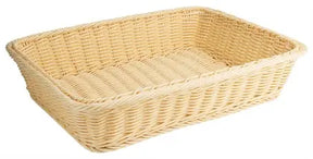 Edelstahl Korb rechteckig 40 cm natur aus Polypropylen - CPGASTRO