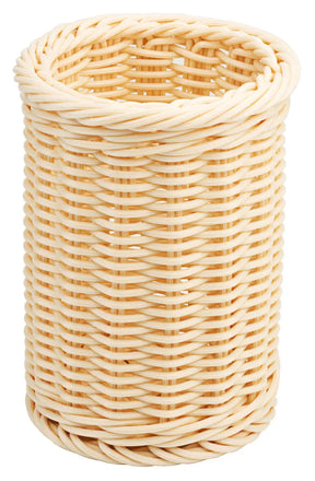 Ø 12cm Besteckkorb naturfarben aus Polypropylen Höhe: 15 cm - CPGASTRO