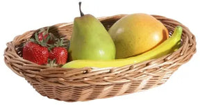 Weidenschale Vollweide natur lackiert 28x20x7cm - CPGASTRO