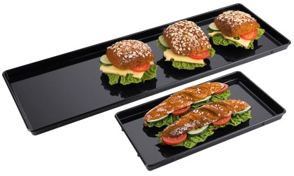 Auslageplatte, schwarz 35 cm Contacto - CPGASTRO