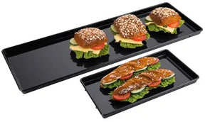Auslageplatte schwarz 35 cm - CPGASTRO