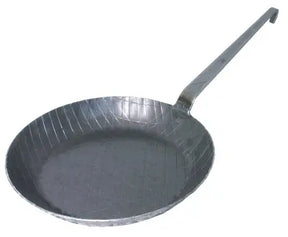 Servierpfanne 24 cm tief aus kaltgeschmiedetem Eisen - CPGASTRO