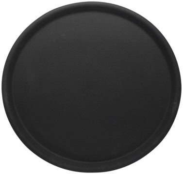 Tablett rund, 38 cm, schwarz rutschfest Contacto - CPGASTRO