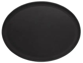 Tablett oval 26,5 schwarz 26,5 x 20 cm schwarz - CPGASTRO