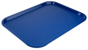 Fast Food Tablett 45 cm blau Polypropylen blau 45x35 cm - CPGASTRO