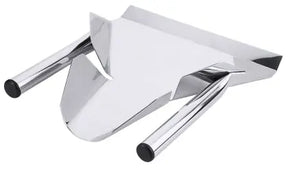 Edelstahl Pommes frites-Schaufel 23 cm mit zwei Handgriffen - CPGASTRO