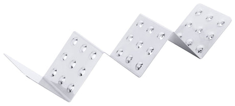 Contacto Edelstahl Snackablage mit 3 Fächern 