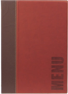 Speisekartenmappe A4, rot Contacto - CPGASTRO