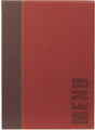 Speisekartenmappe A4, rot Contacto - CPGASTRO