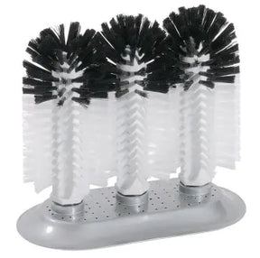 Gläserspülbürste 3x18cm mit Großsaugfuß - CPGASTRO