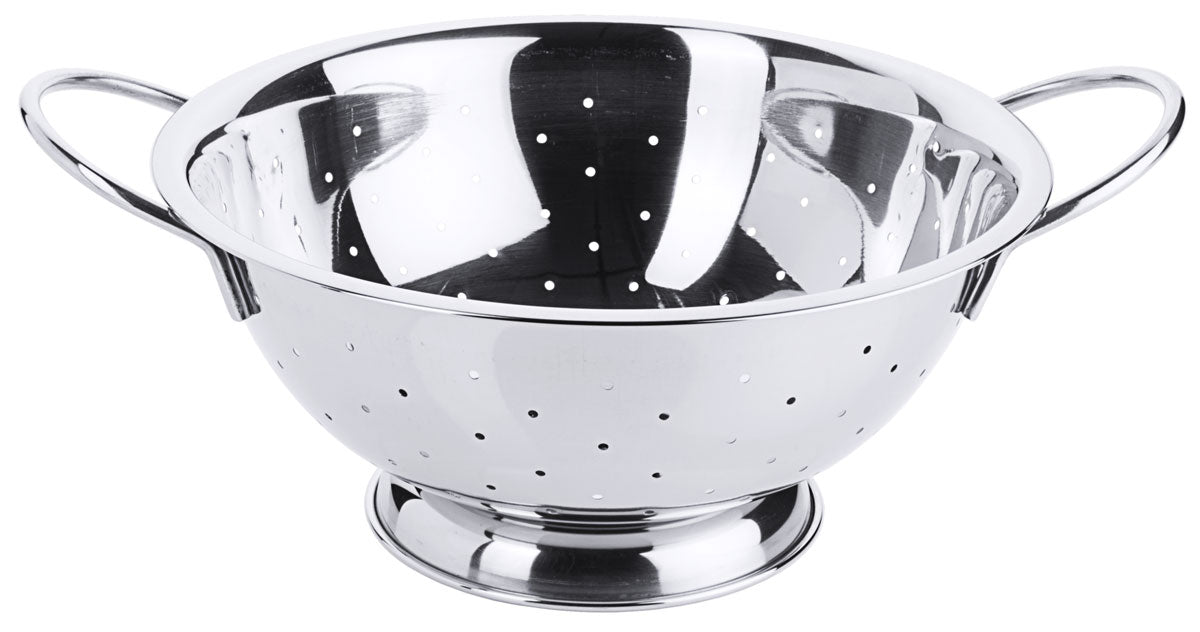 Contacto Edelstahl Seiher flach 30 cm 