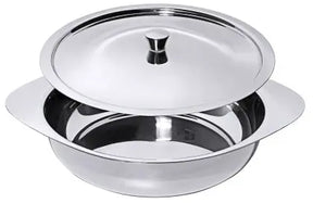 Edelstahl Beilageschüssel flach 1,25 l - CPGASTRO