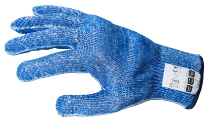 Schnittschutzhandschuh (blau) extra schwer, Größe L, einzeln Contacto - CPGASTRO