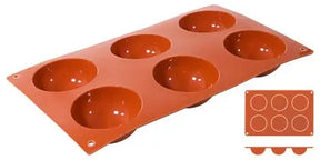 Backmatte Halbkugel 7 cm - CPGASTRO