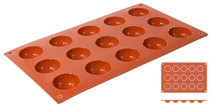 Backmatte Halbkugel 4 cm Contacto - CPGASTRO