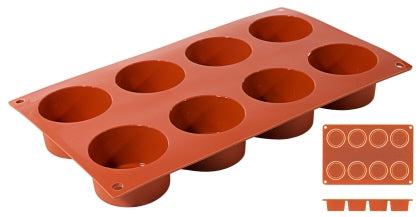 Backmatte Zylinder 6 cm Contacto - CPGASTRO