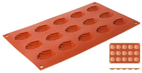 Backmatte Madeleine 4 cm - CPGASTRO