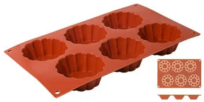 Backmatte Briochette 8/3 cm - CPGASTRO