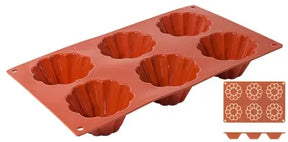Backmatte Briochette 8/4 cm - CPGASTRO